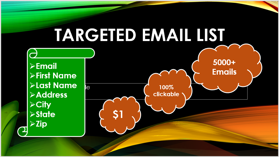 I will provide 5000+ verified EMAILS 