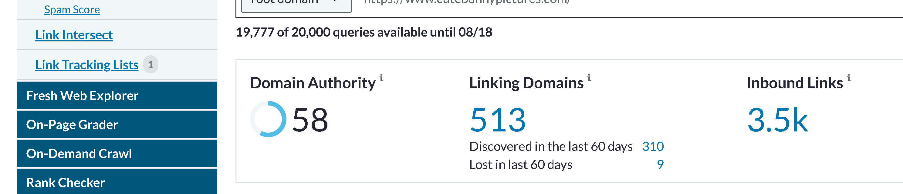 increase moz da domain authority 60 plus