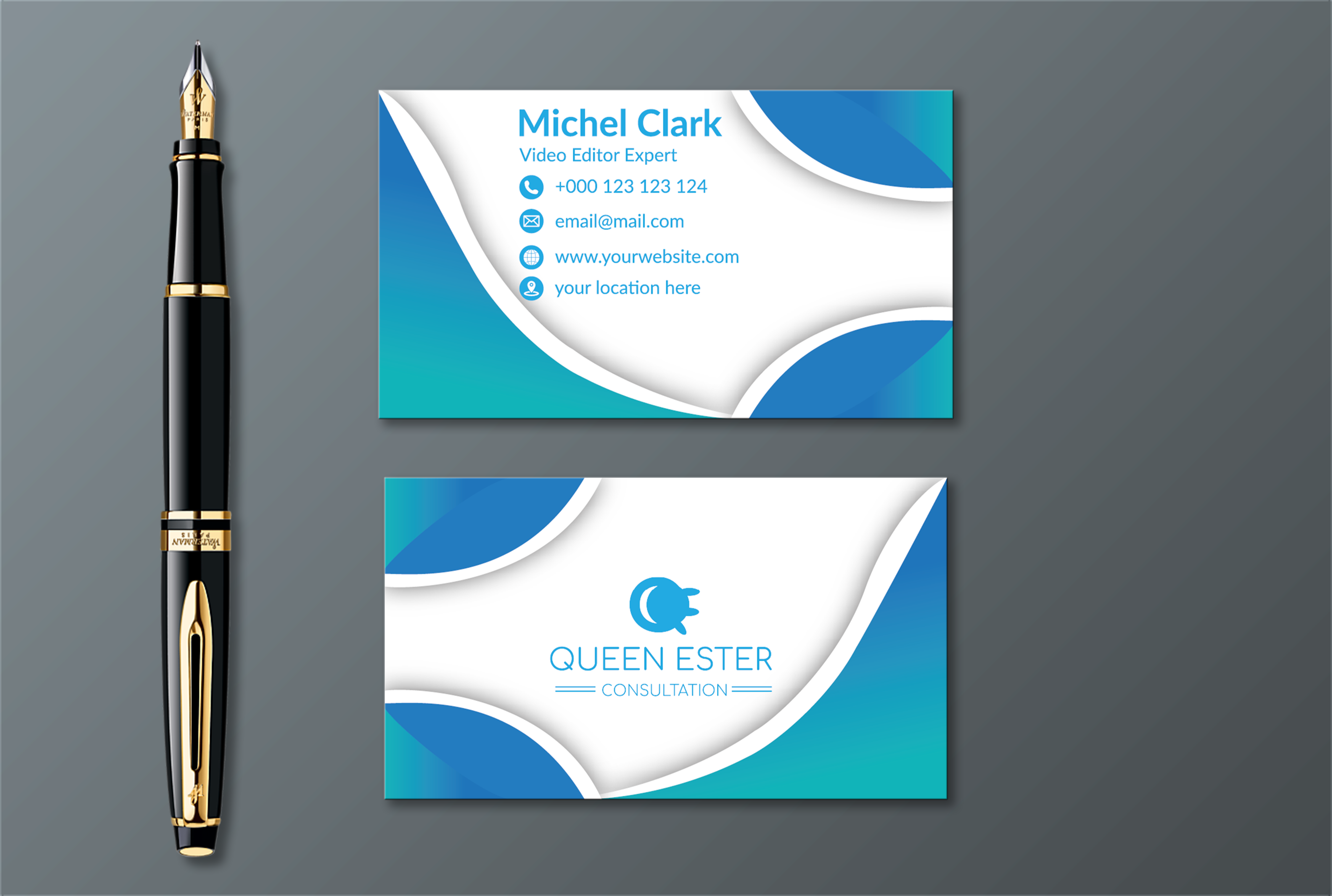 I will design awesome business card for you