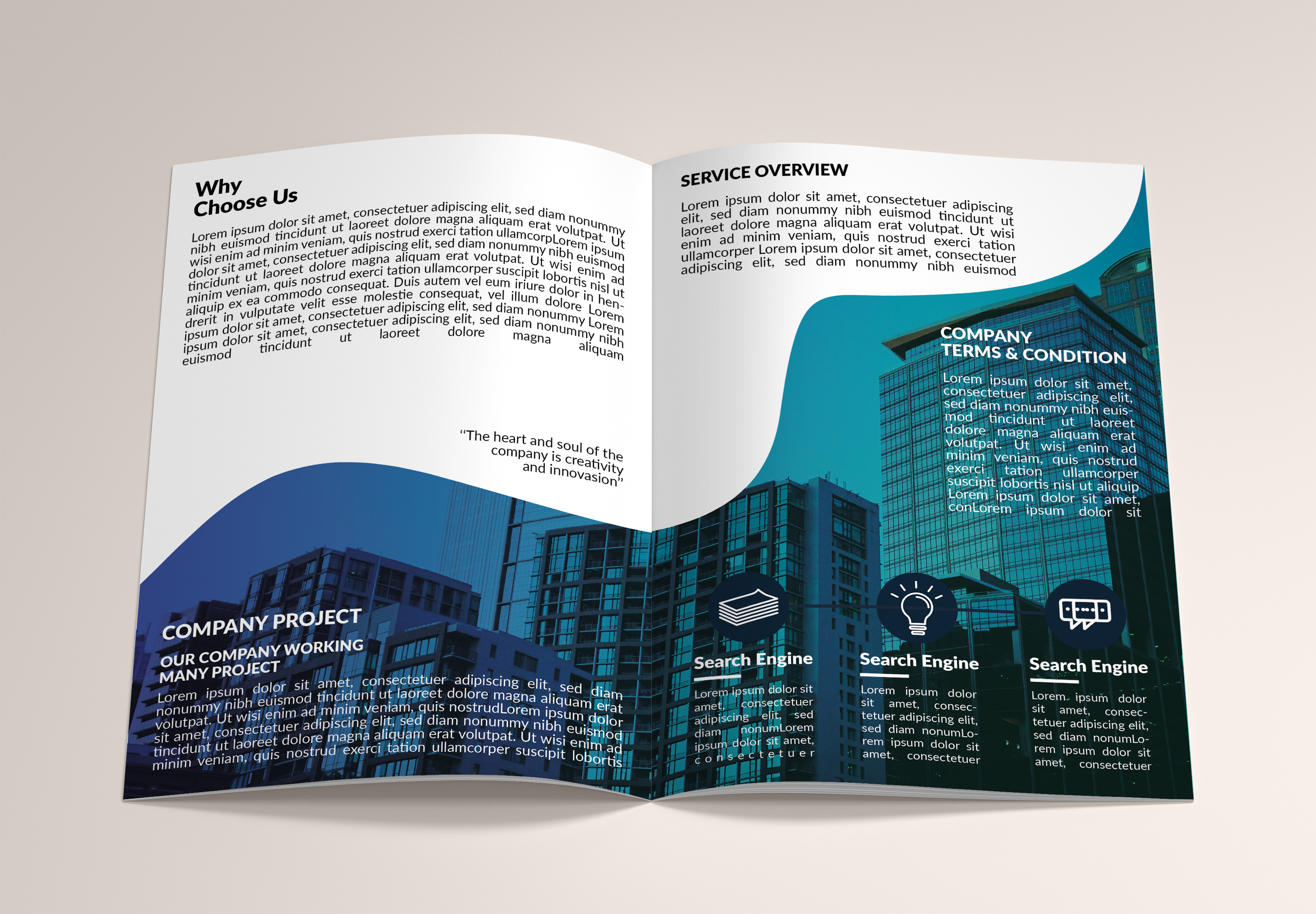 I will design perfect brochure for your business