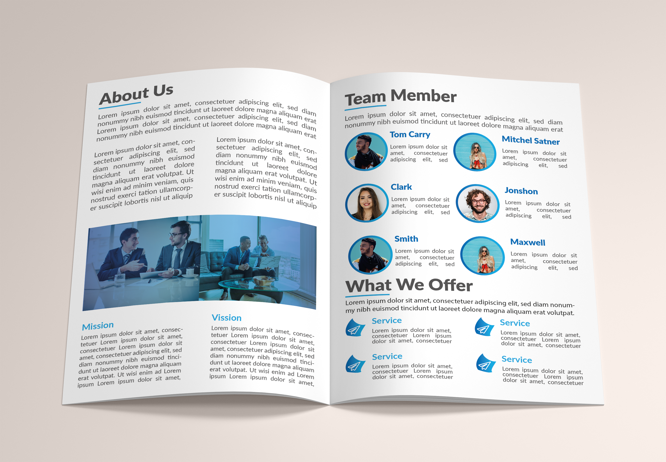 I will design perfect brochure for your business
