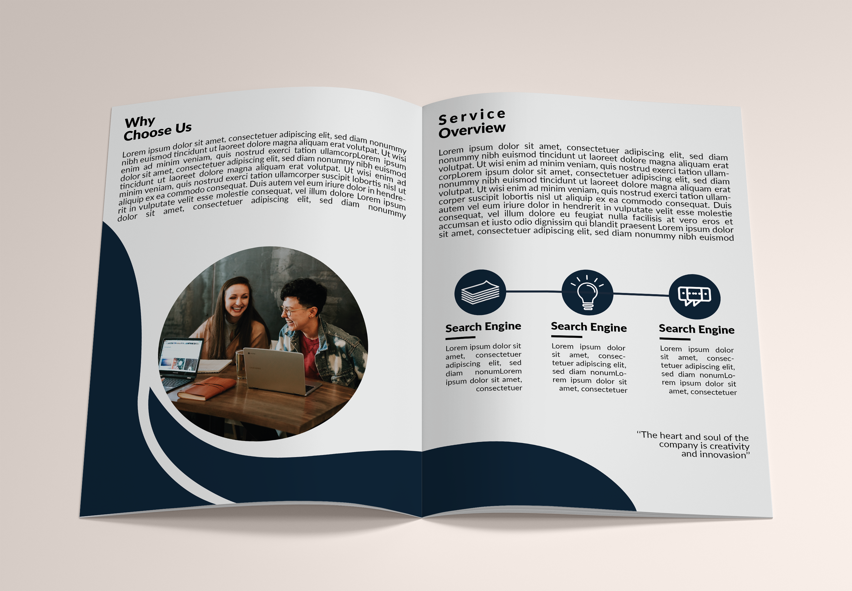 I will design perfect brochure for your business