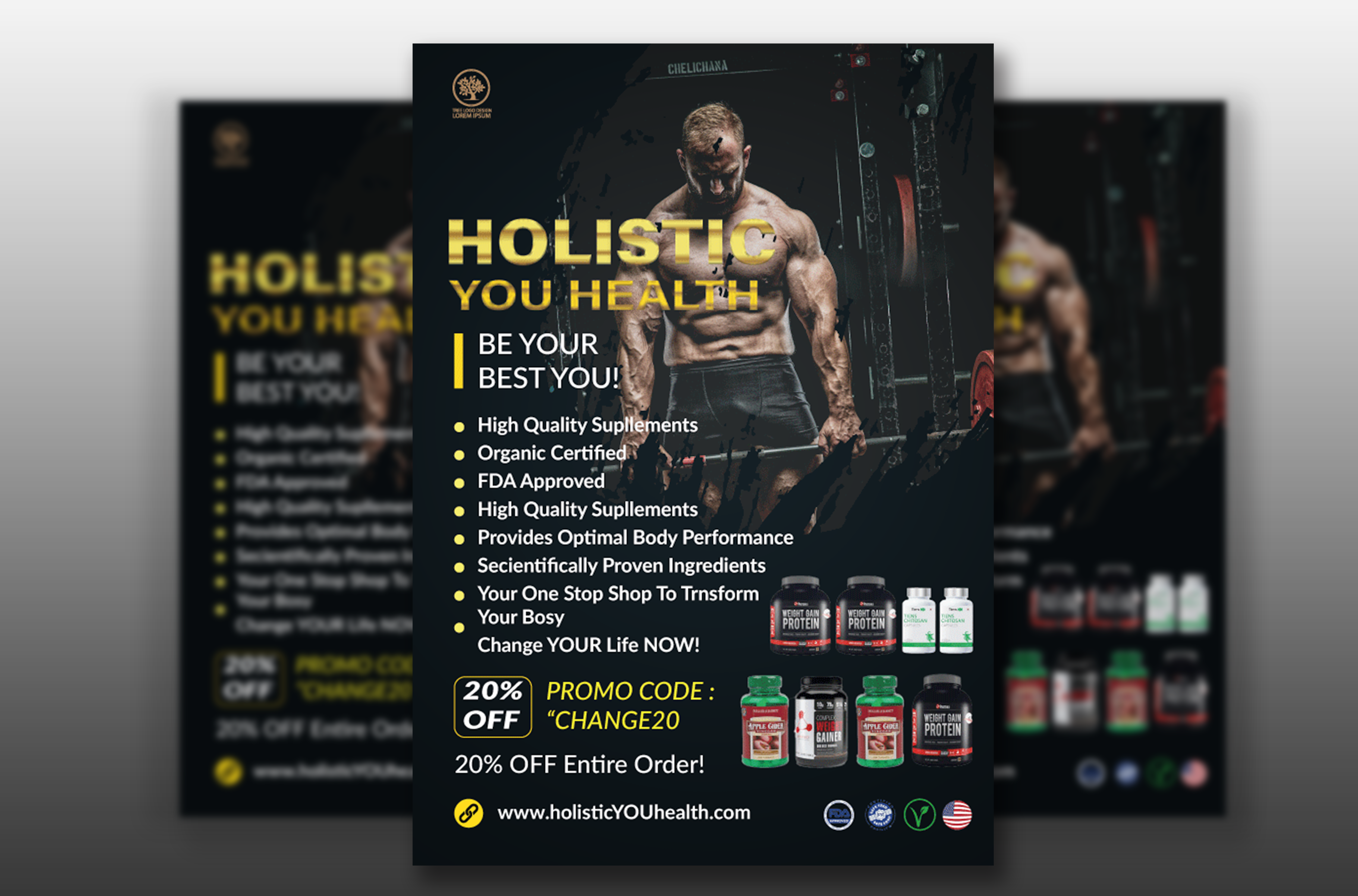 Design any kind of flyer or poster