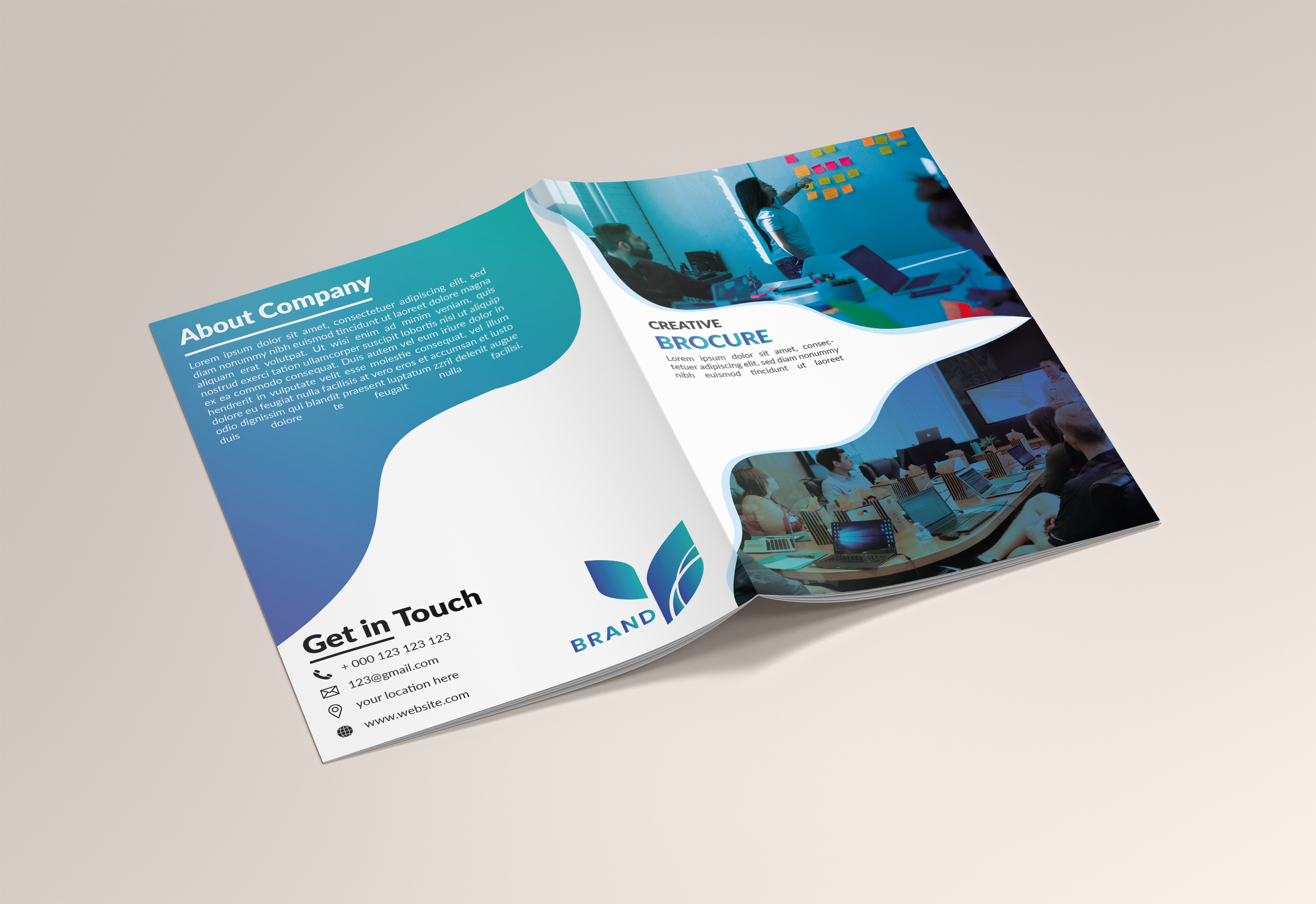 I will design perfect brochure for your business