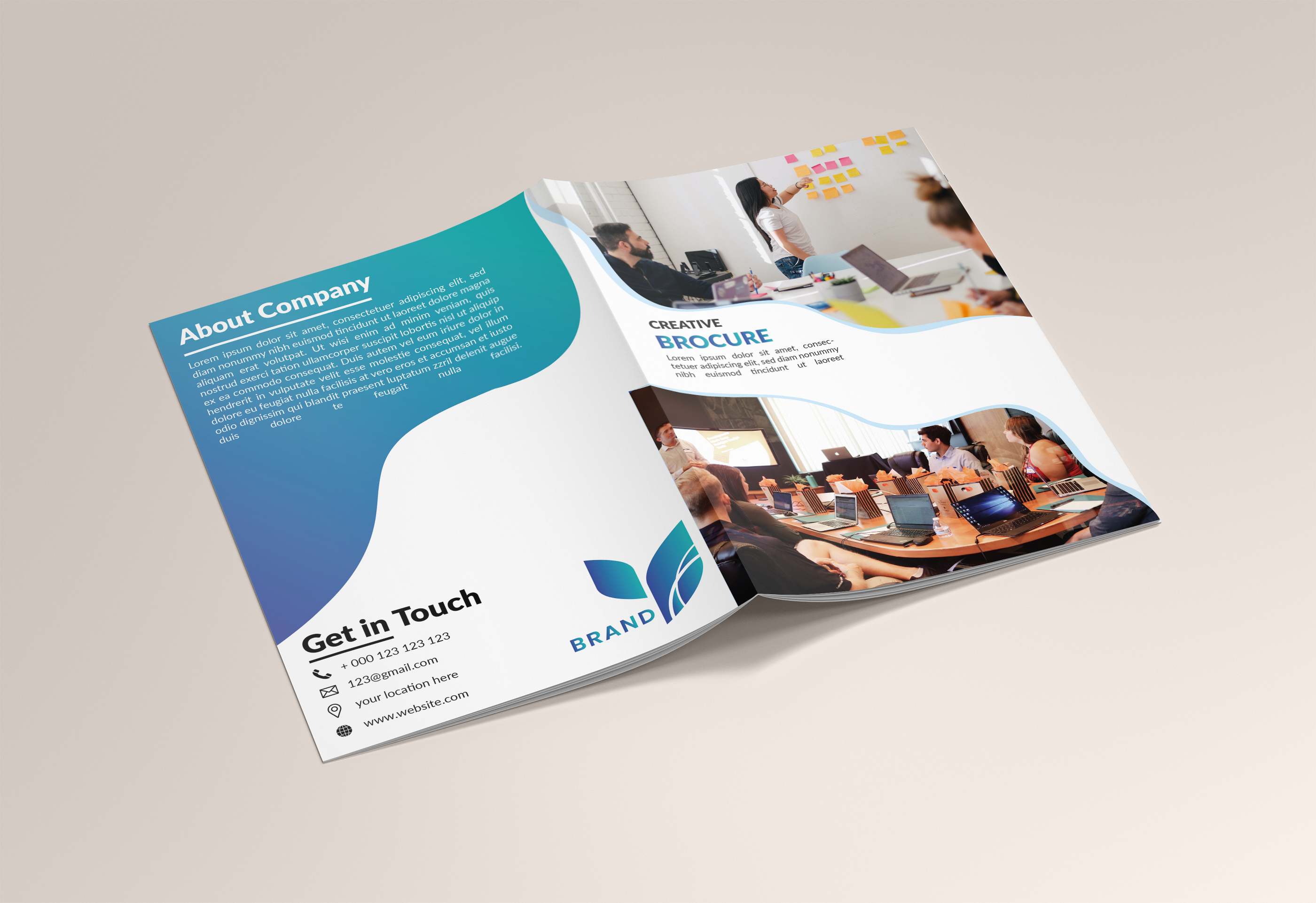 I will design perfect brochure for your business
