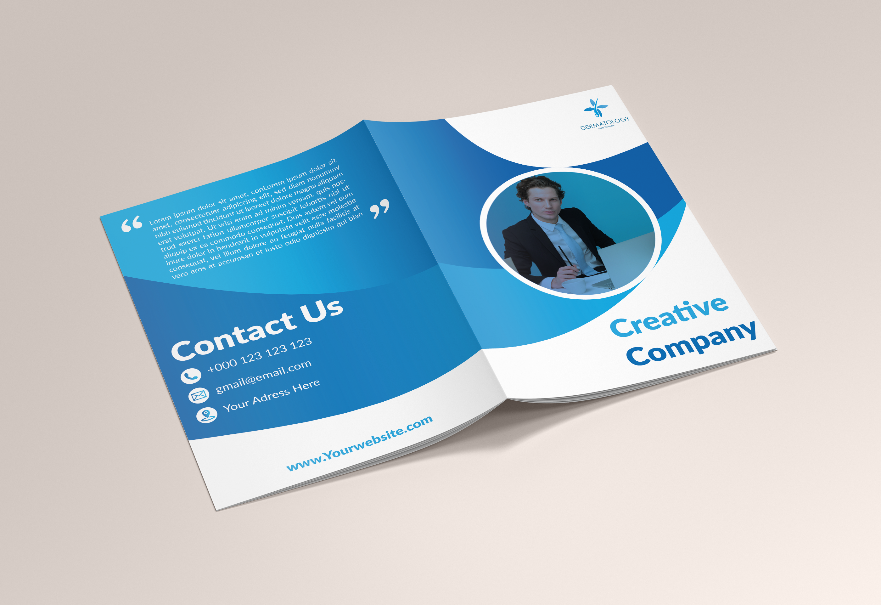 I will design perfect brochure for your business