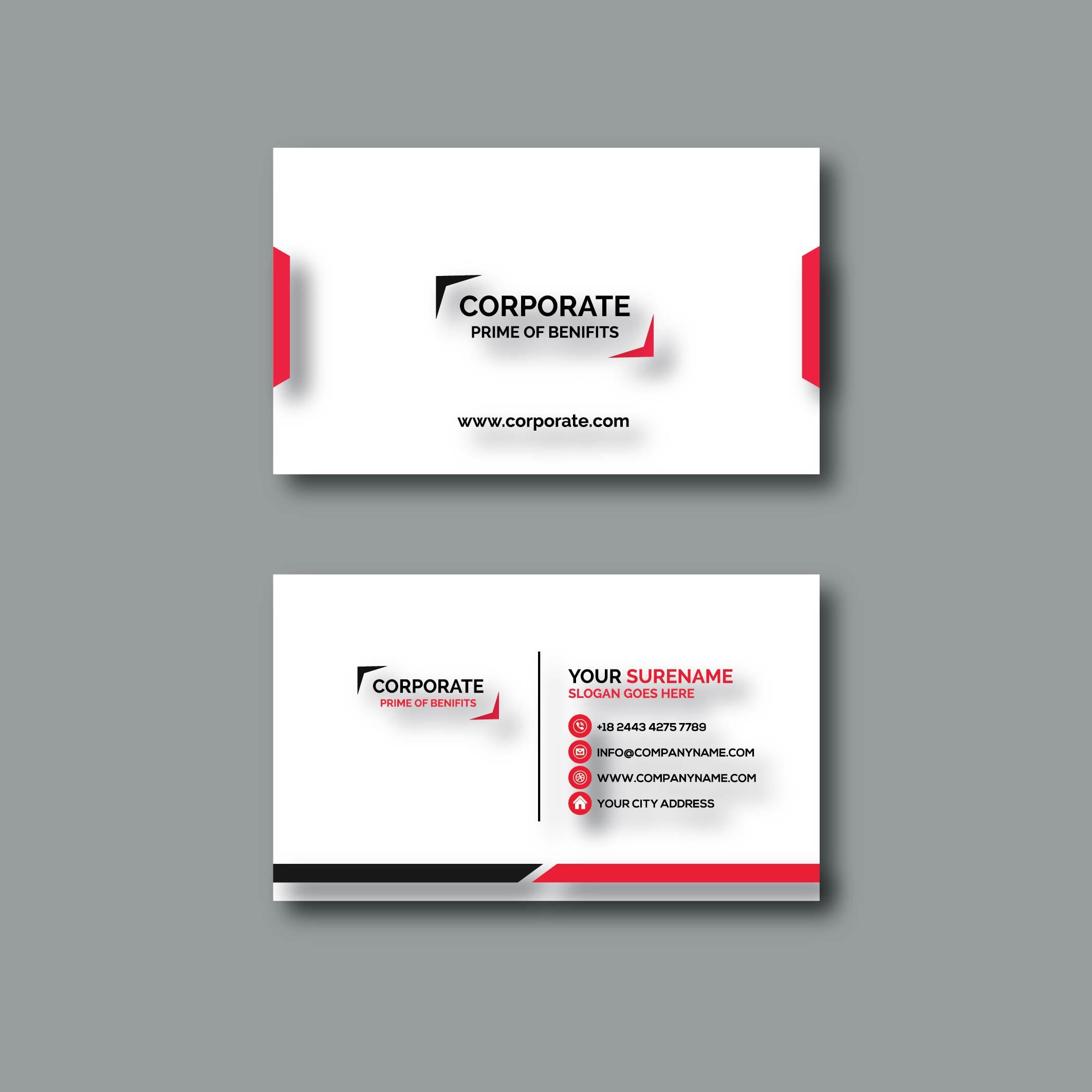 I can create eyecatchy business cards and stationery design