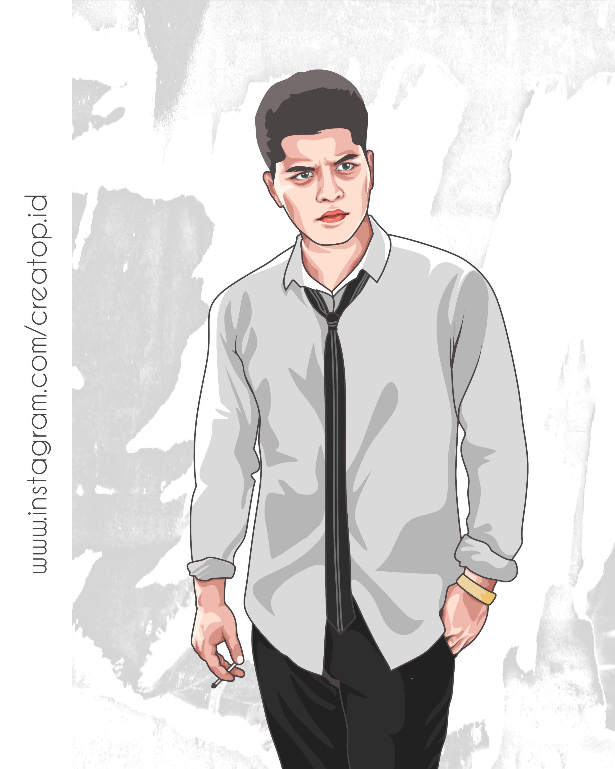 I will draw amazing vector art from your photo