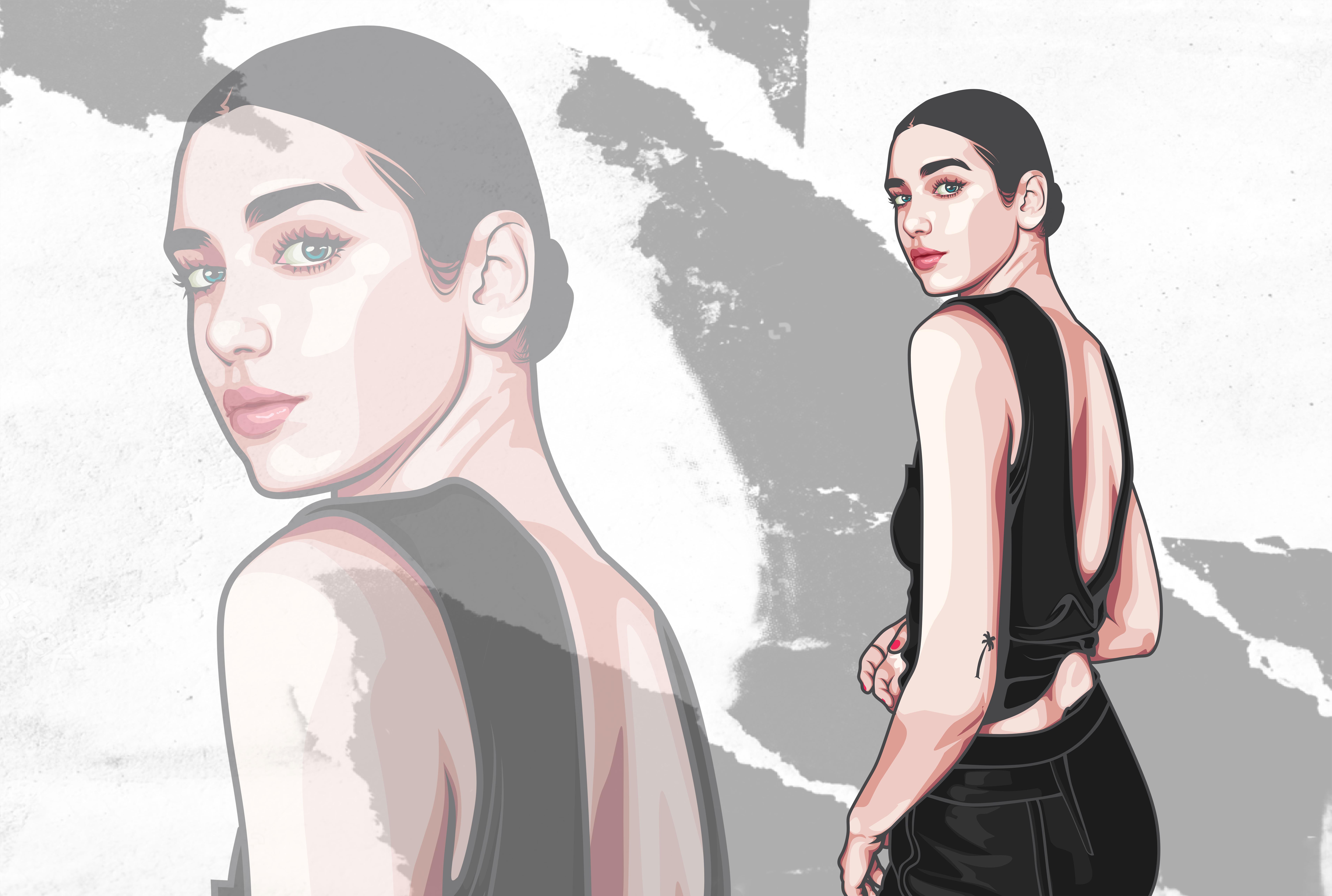 I will draw amazing vector art from your photo