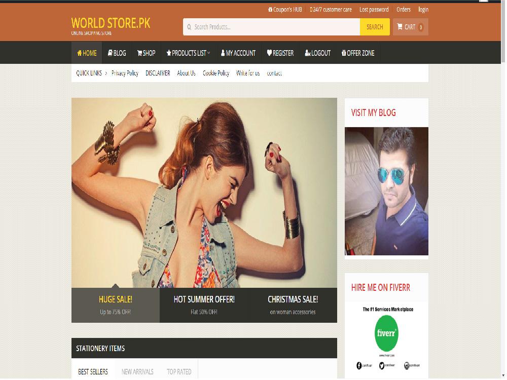 Professional wordpress woocommerce store Designer
