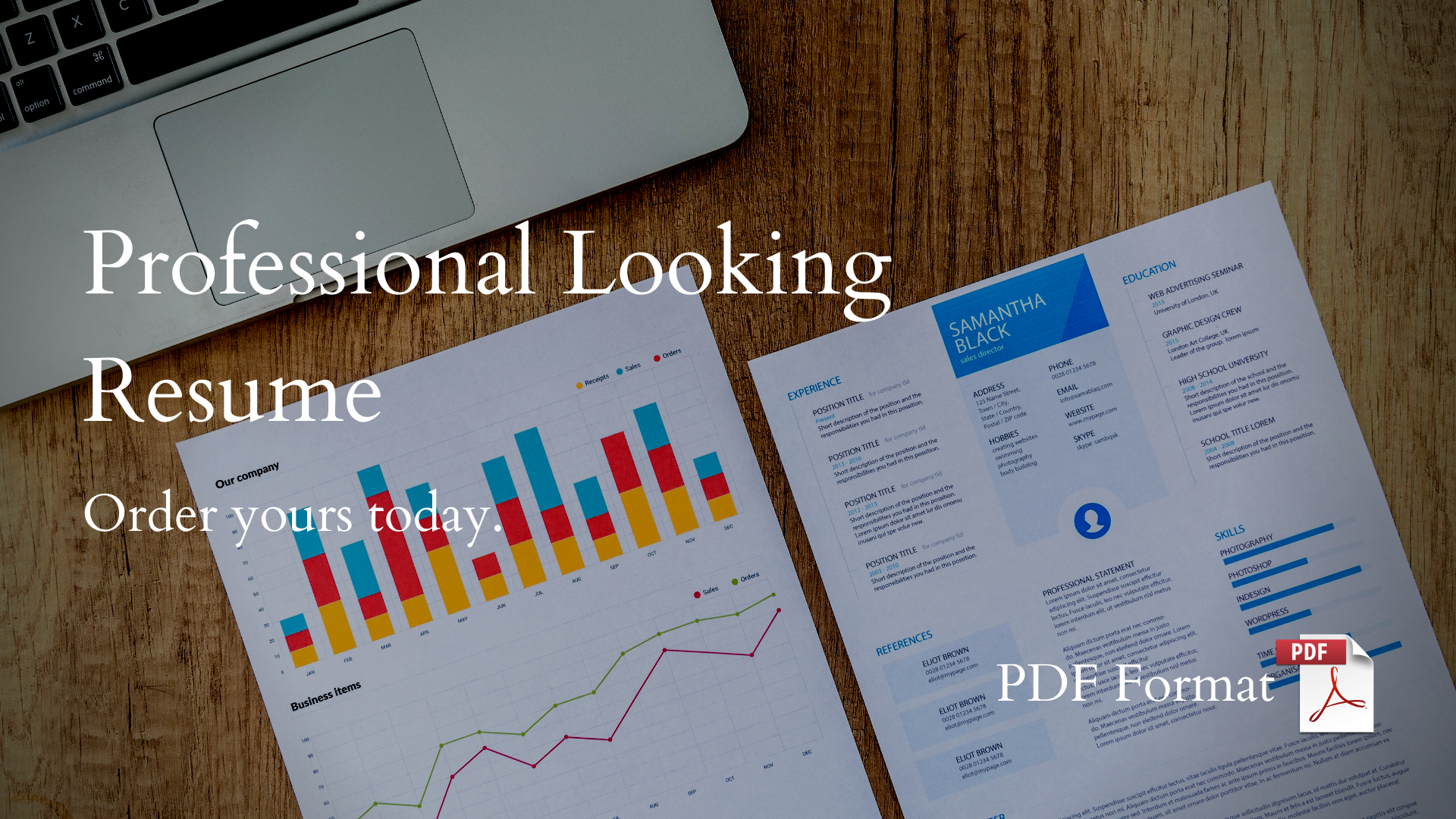 Professional Looking Resume Design