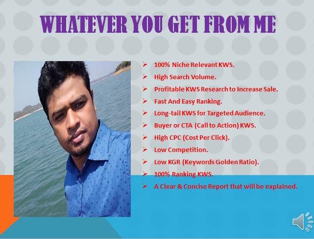 I will do Productive keyword research and analysis your compititor