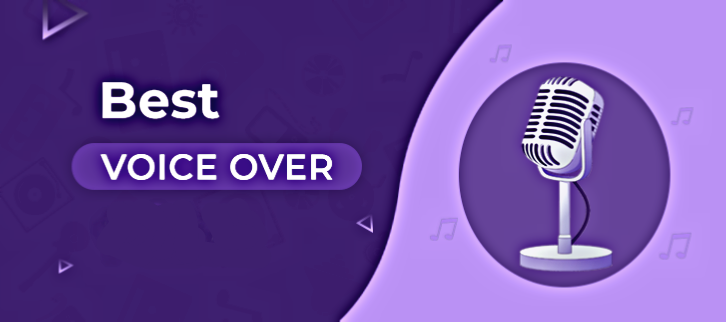 Professional VOICEOVER for every 150 words of your project, fast delivery