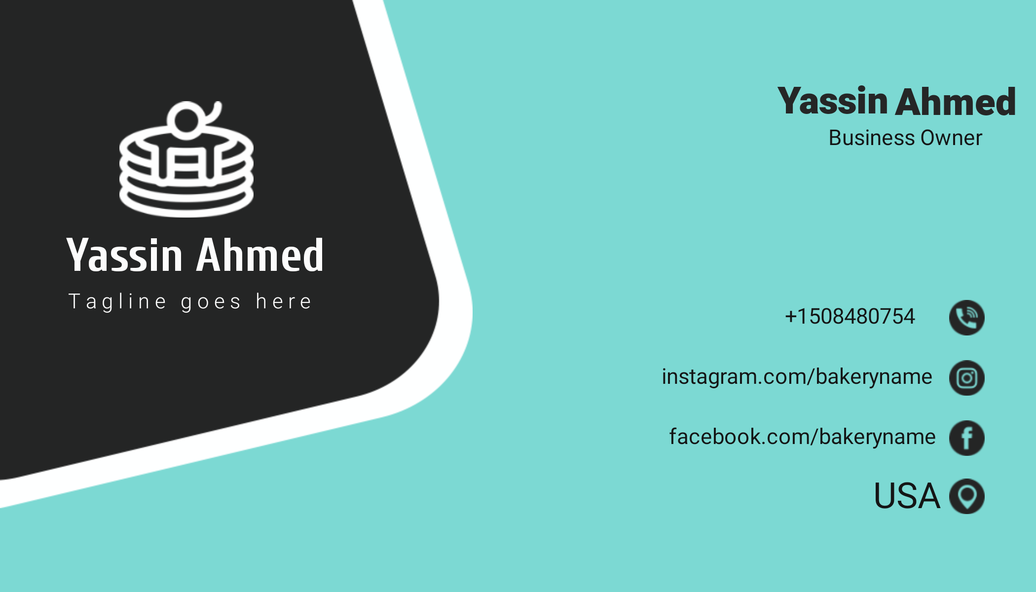 Professional business card design service