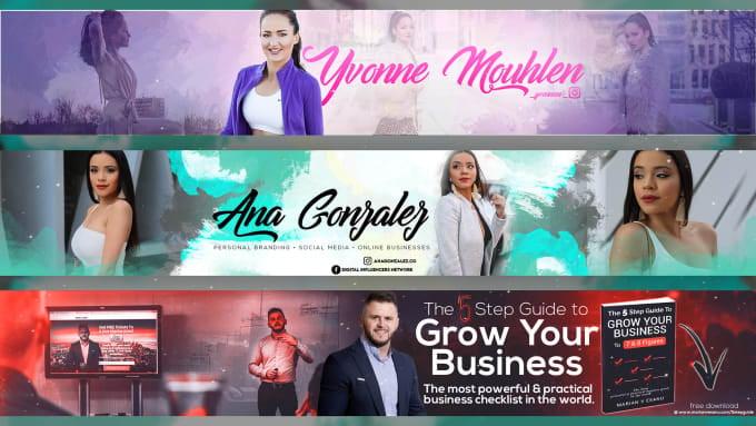 I will design a perfect youtube banner art