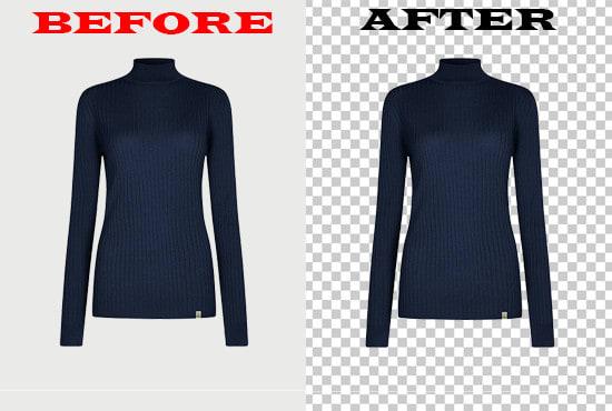 Remove any background professionally within 24 hrs 