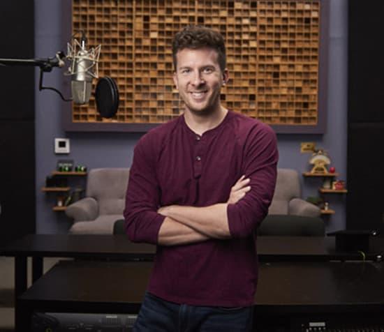 I will record an american english male voice over, today