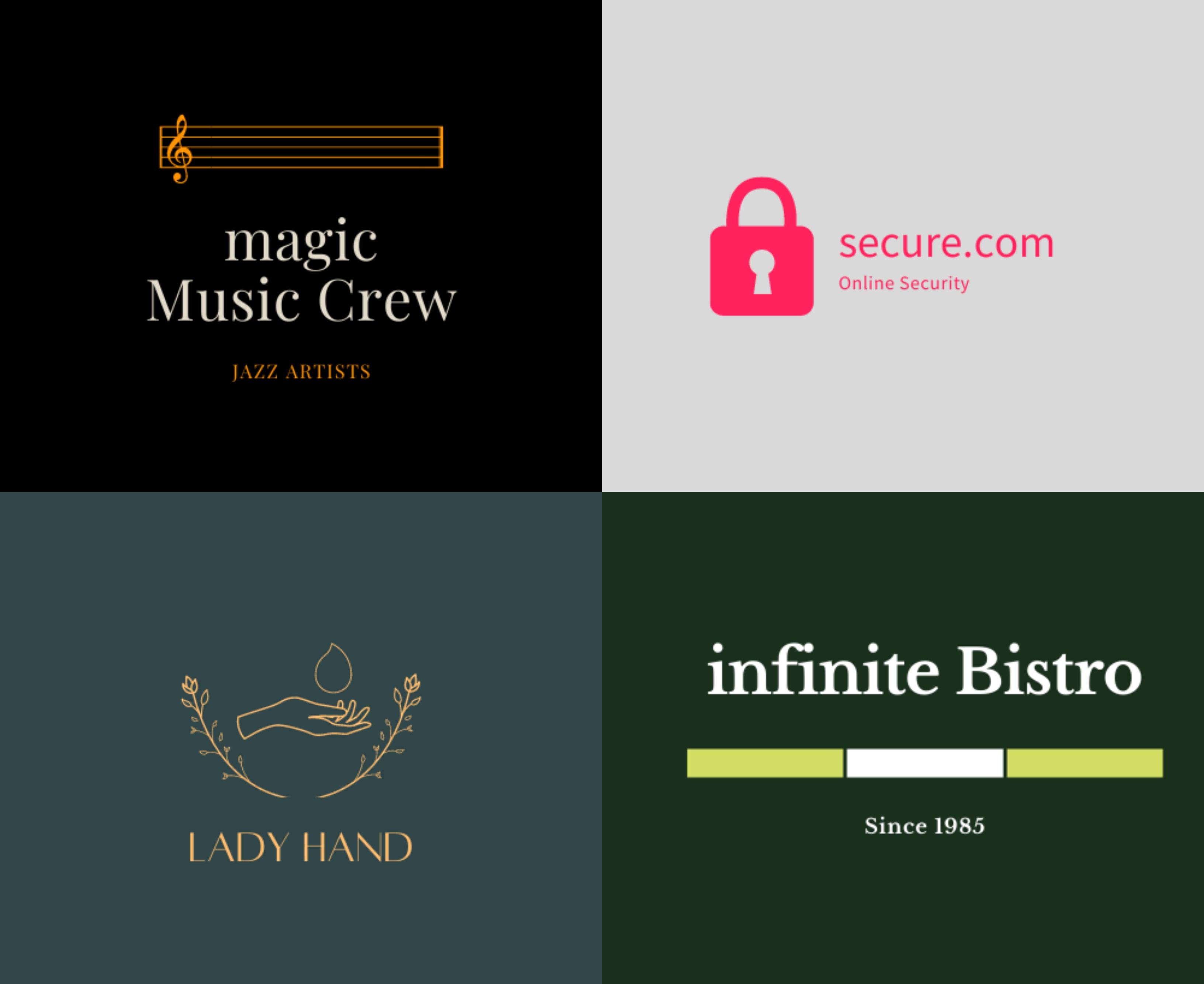 i will design modern minimalist high resolution logos for you