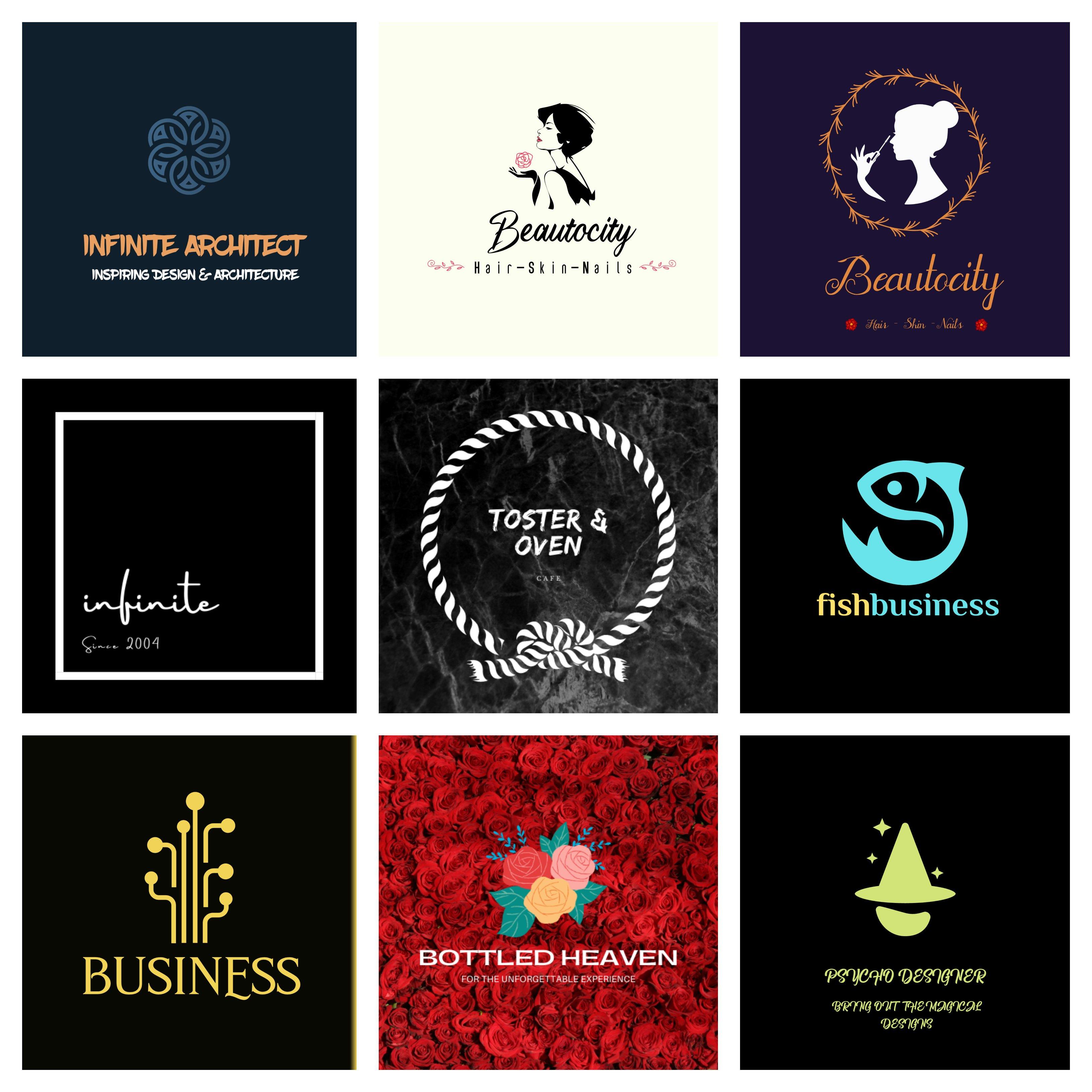 i will design minimalist high resolution logos for you