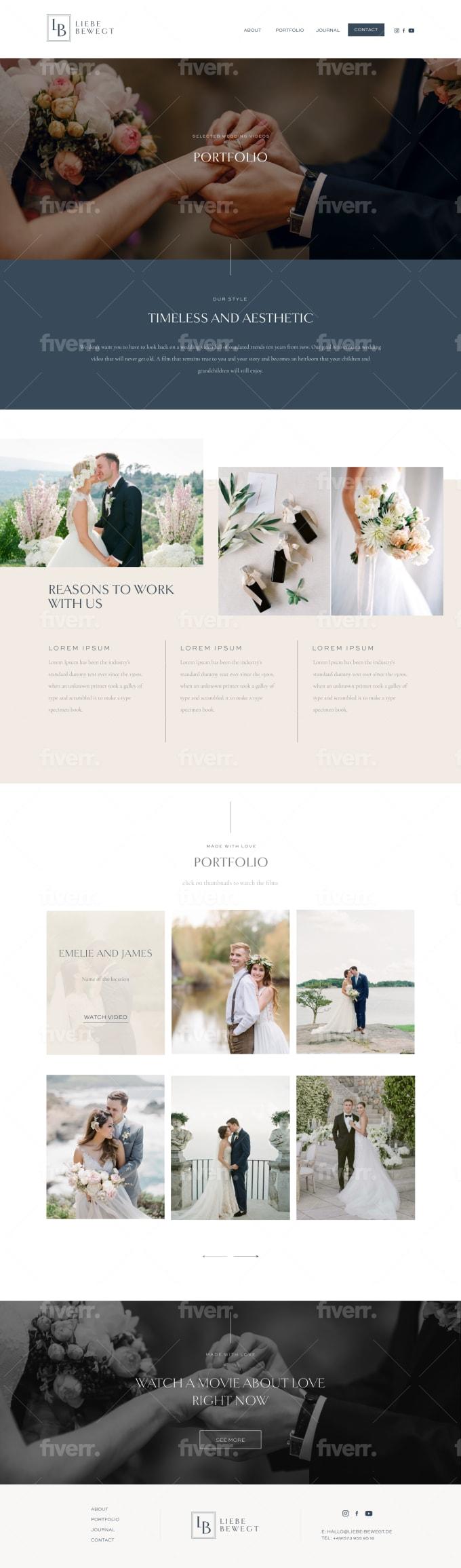 I will design a creative and unique website in html, CSS, bootstrap & JavaScript