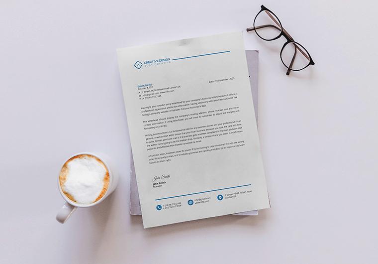 I will do creative letterhead design
