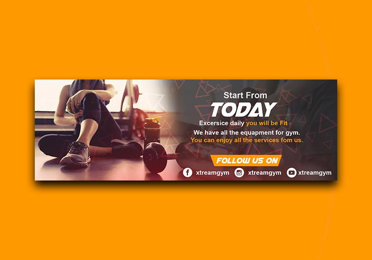 I Will do Professional Facebook Cover And Twitter Header Design