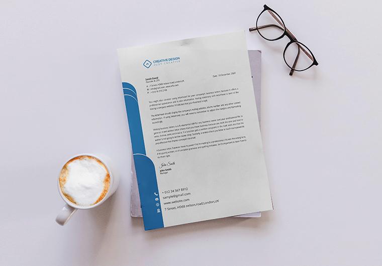 I will do creative letterhead design