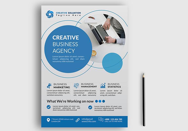 I will do business flyer design