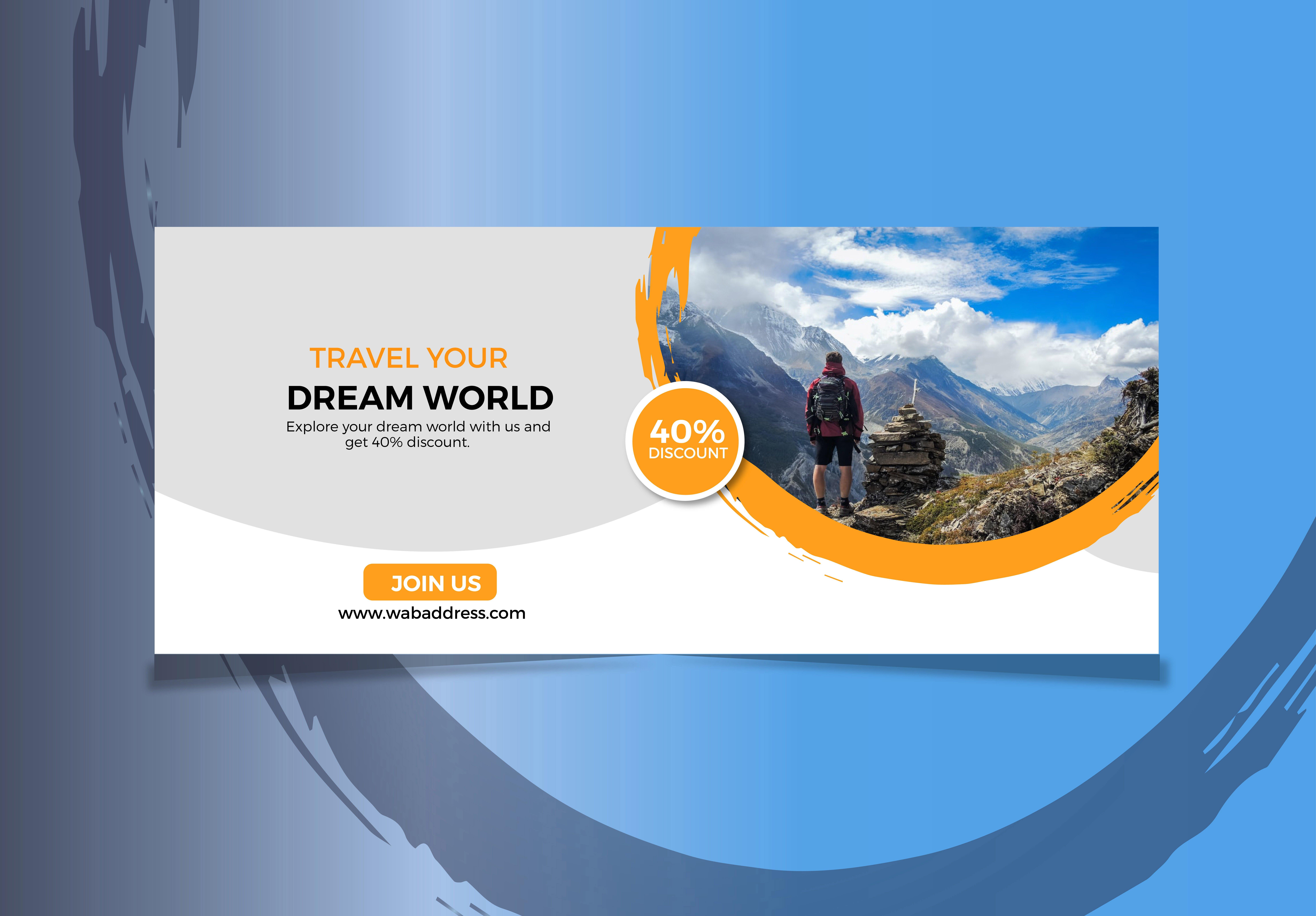 I will professionally create social media post, cover and story template design within 24 hours