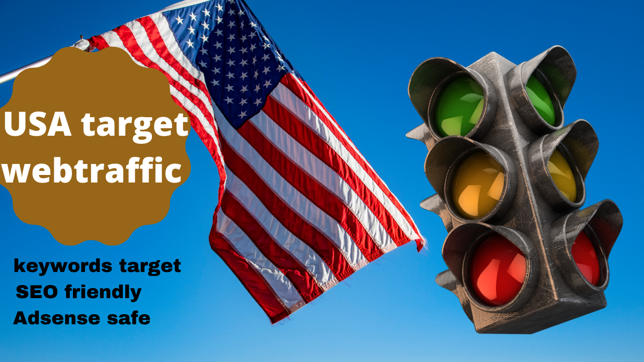 send 50,000 USA Organic target web traffic 