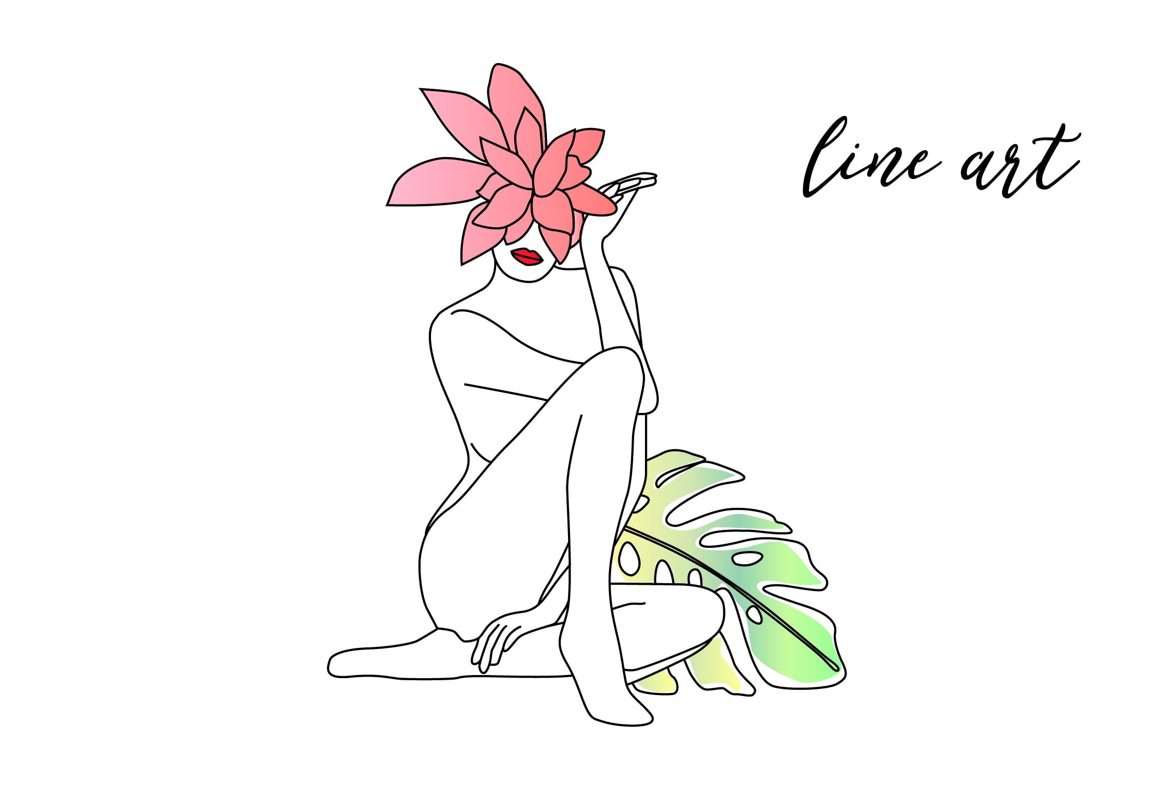 I will vector line art illustration in 24 hours