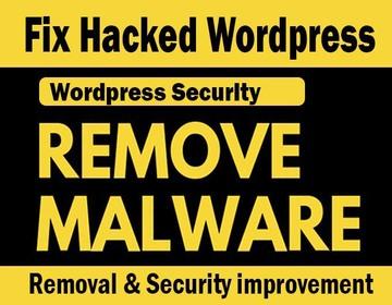 recover hacked Wordpress,remove malware,Wordpress security improvement