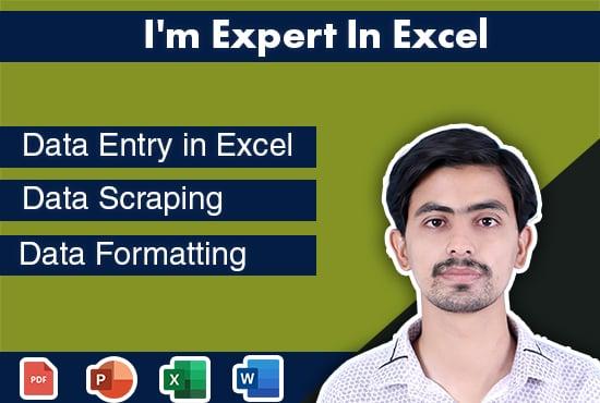 I will be your virtual assistant for data entry, copy paste and web research