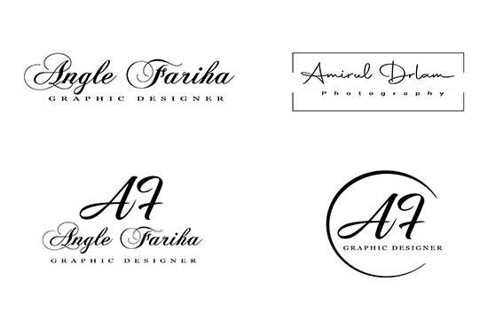 I will be guaranteed create elegant, eye catchy, handwritten or signature logo for you