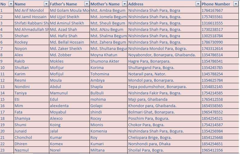 Hi, I am a professional data entry worker.