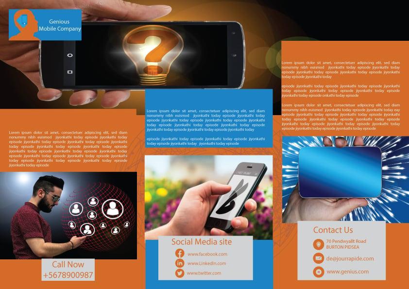 I will do Professional Business/Corporate Flyer/Brochure/Bifold/Trifold/Postcard design