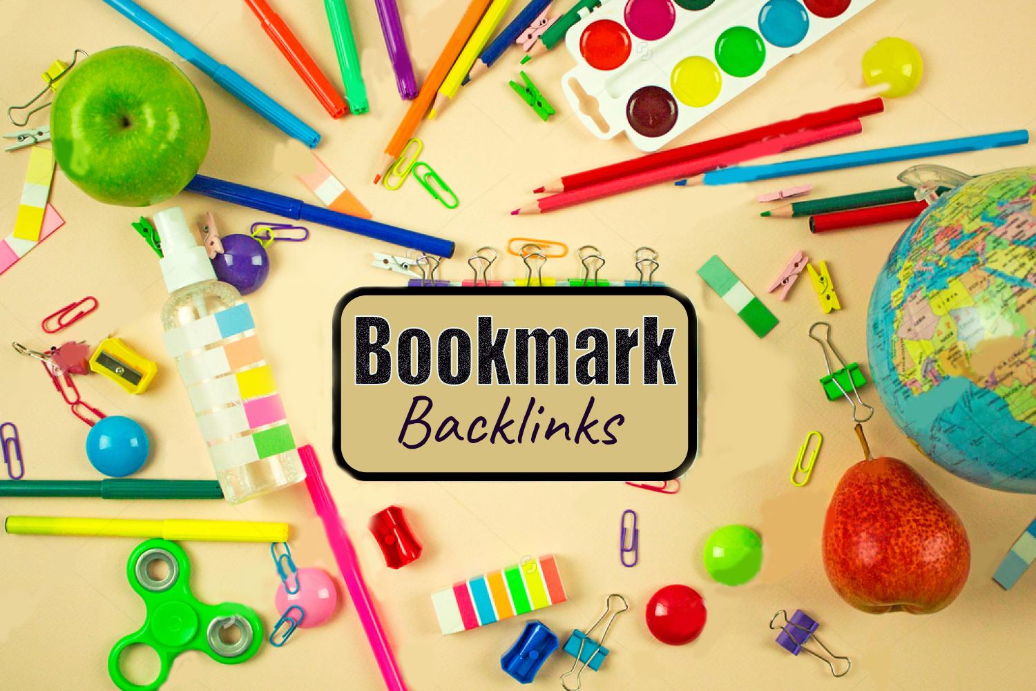 High quality manually 30 Bookmark to create Backlinks for google Ranking