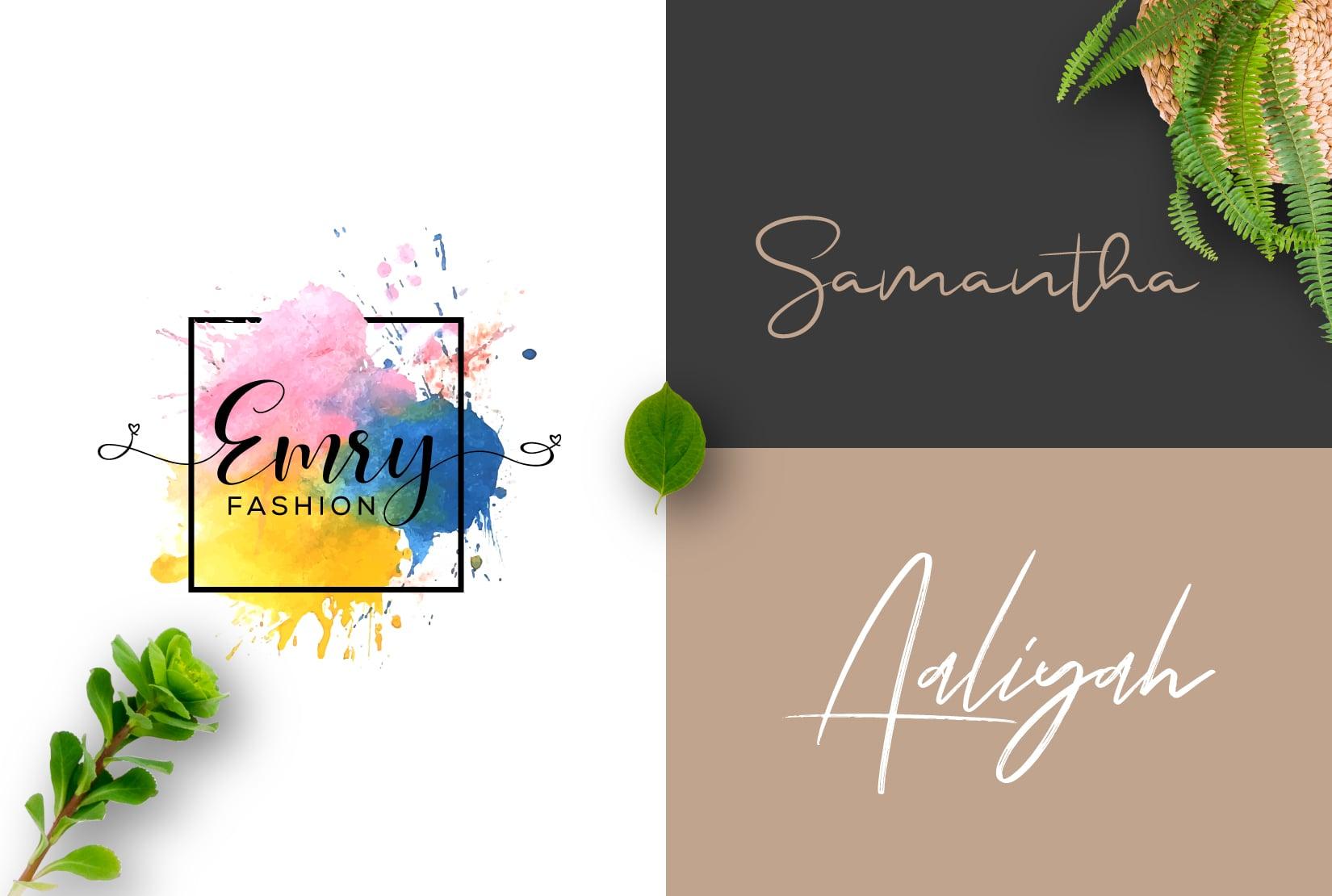 I will design professional business signature logo