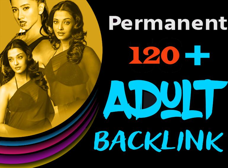 Creative 120 Adult SEO Permanent Backlink From DA 60+ Backlinks Site