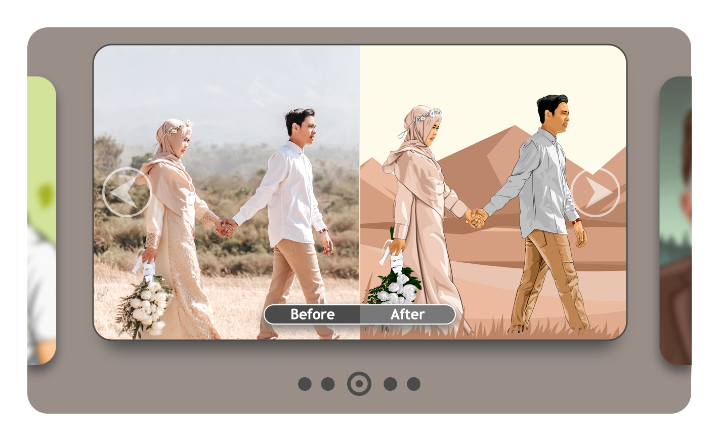 i will draw realistic couple vector of your photo