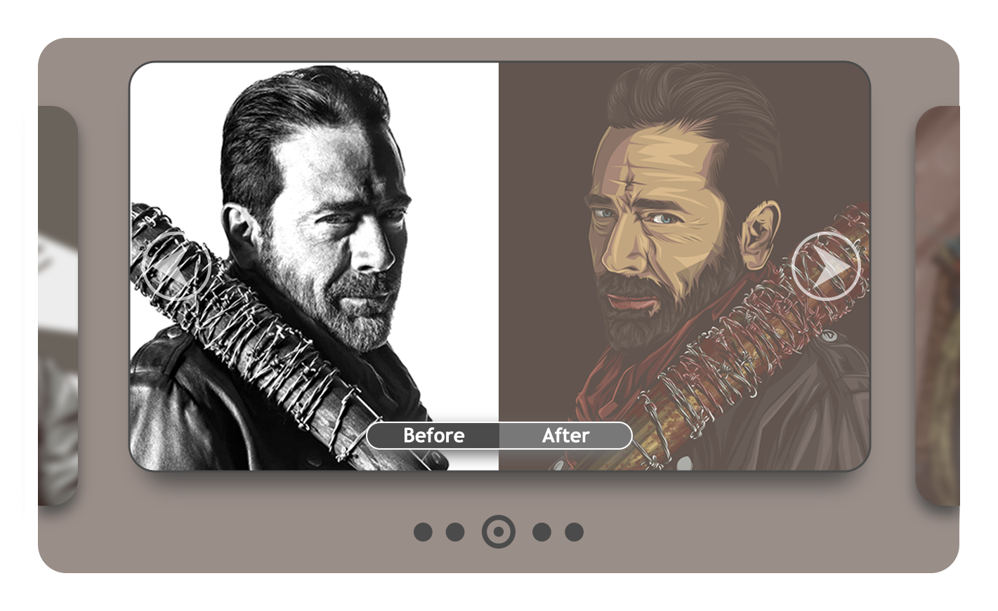 i will create detailed vector portrait