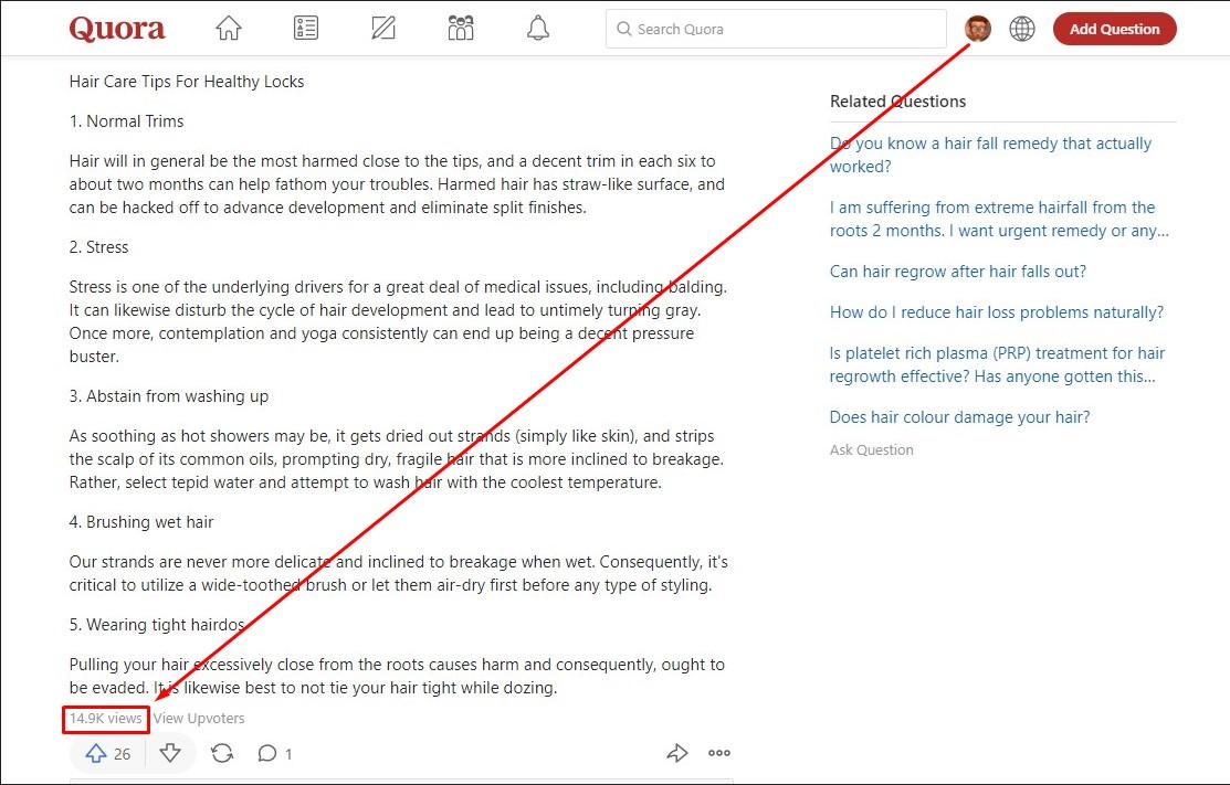 Provide guaranteed targeted traffic with 10 Quora answer