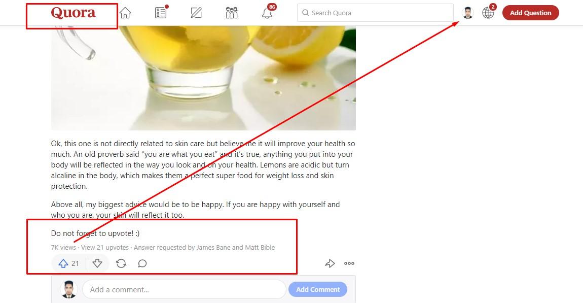I will Provide You Niche Relevant 20 Quora answer's for promote your Website 