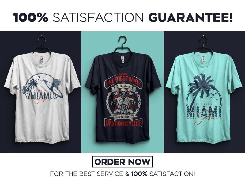 I will create custom t-shirt design within 12 hr