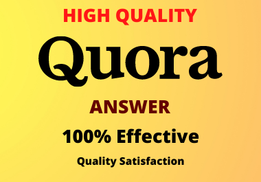 Promote your Site with 20 Quora Answers in targeted Traffic 