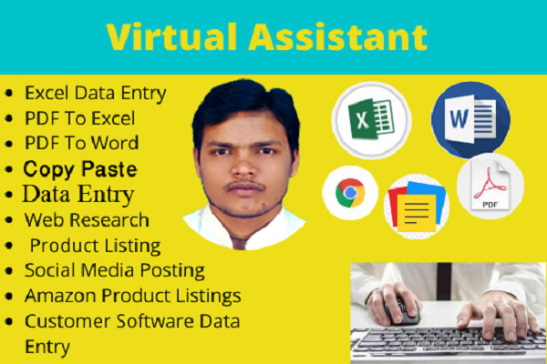 I will do data entry, file conversion and copy paste work for you