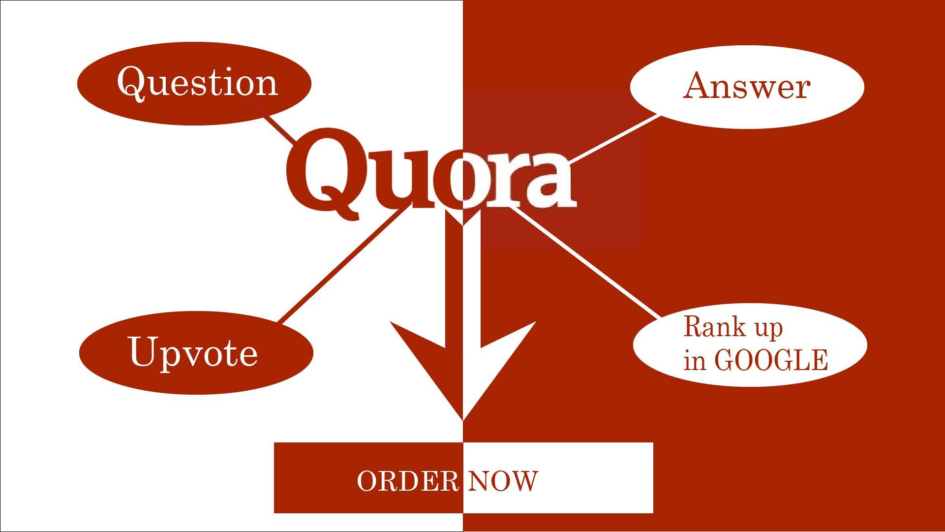 Get 30 Quora backlink and traffic +10 upvote