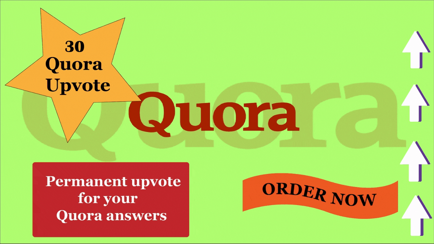 20 Quora Answers+40 Backlinks+25 Upvotes with convenient image