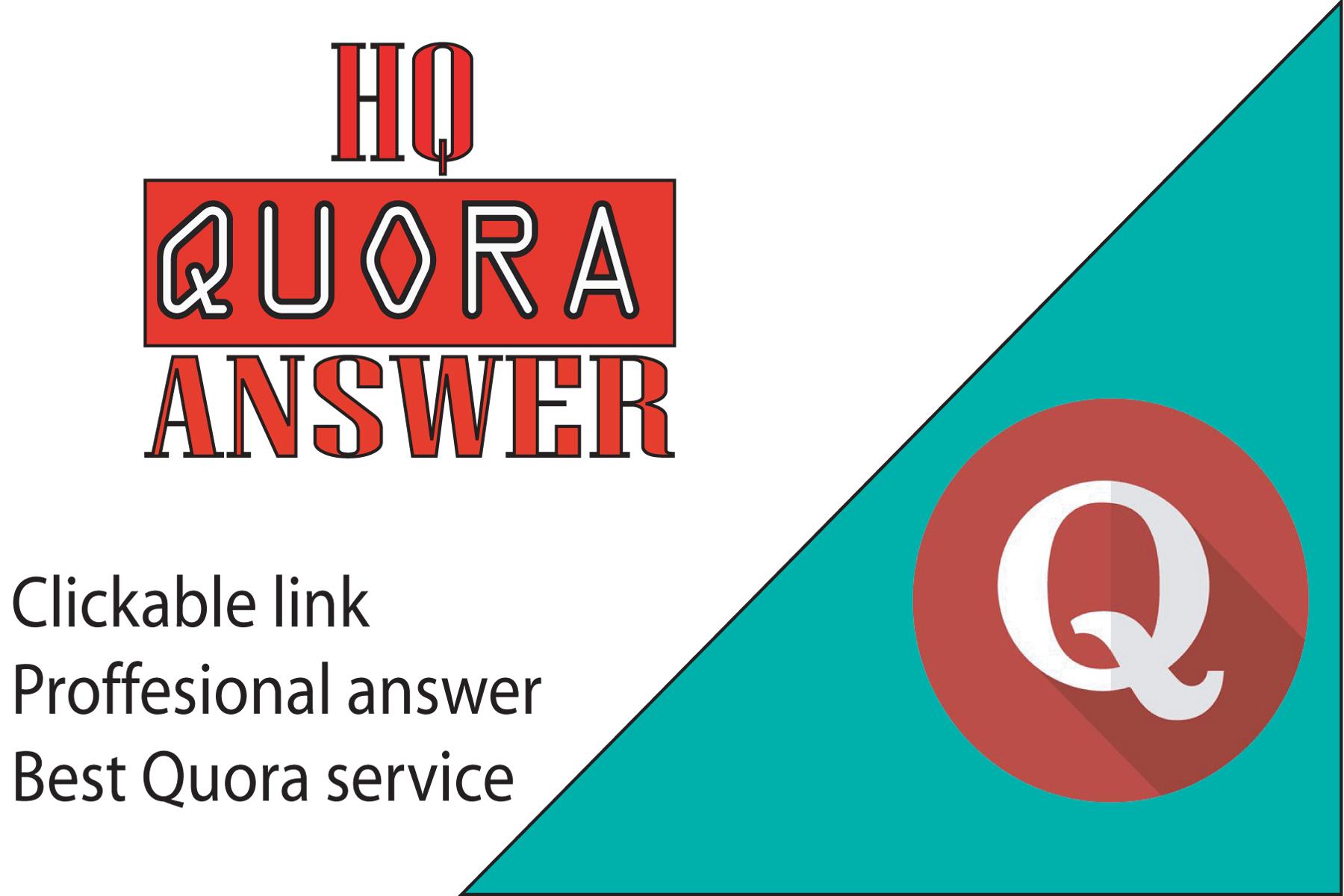 50+ Unique Quora Answer With Excellent Interactive Backlinks