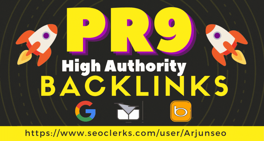 I will manually create 50 high PR9 SEO backlinks from DA 80+ website